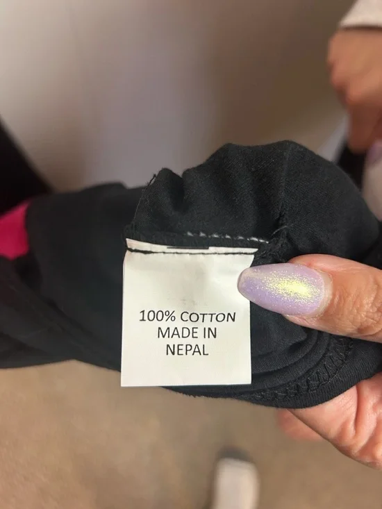 Leopards & Roses Red Sleeveless Midi Hippie Dress Pink Floral Boho Cotton 1X New - Picture 12 of 16